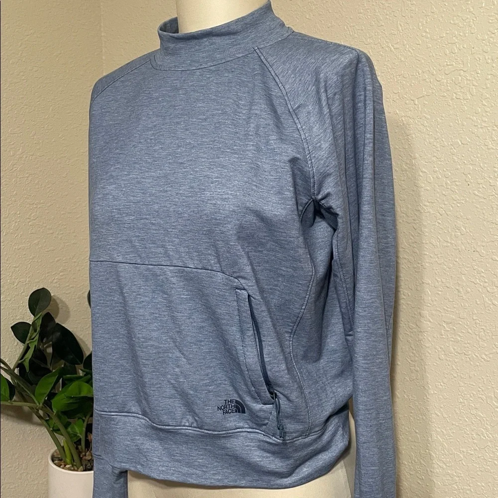 The North Face Juniper Blue Crew Neck Pullover
